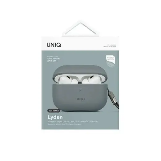 UNIQ Lyden DS AirPods Pro 2 gen (2022|2023) case blue-black|washed blue-black Foto 5