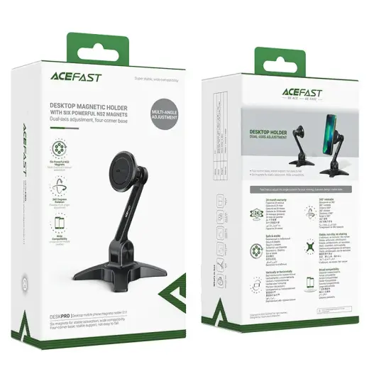 Acefast stand stand magnetic phone holder black (E11) Photo