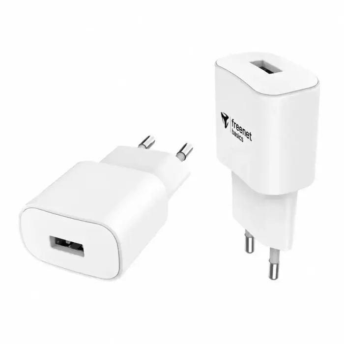 Зарядное устройство Freenet Basics | 12W | USB-A | белое
