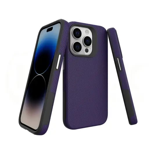 Vmax Triangle case for Samsung Galaxy A15 4G | A15 5G dark purple Photo