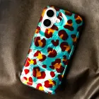 Animal Print phone case for iPhone 15 Pro multicolor (Crazy Cheetah) — Photo 2