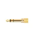 UGREEN 20503 Adapter 6.5 mm jack to 3.5 mm mini jack (golden) Photo
