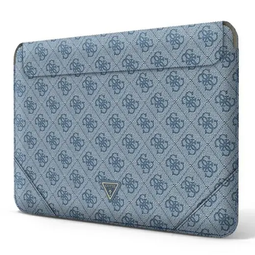Original GUESS Laptop Sleeve 4G Uptown Triangle Logo GUCS16P4TB 16 inches blue Photo