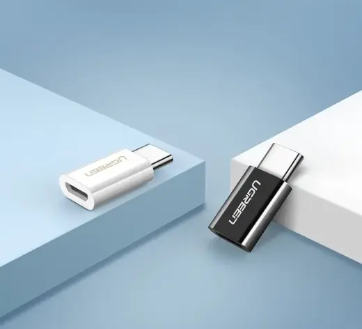 Ugreen adapter micro USB to USB Type C adapter black (30391) Фото num