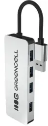 USB hubs Greencell 4 PORT USB-A 3.0