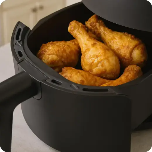 Huslog Air fryer 1000W Foto 8