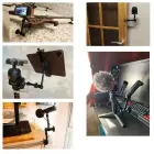Clamp holder for camera, camera, microphone — Foto 6