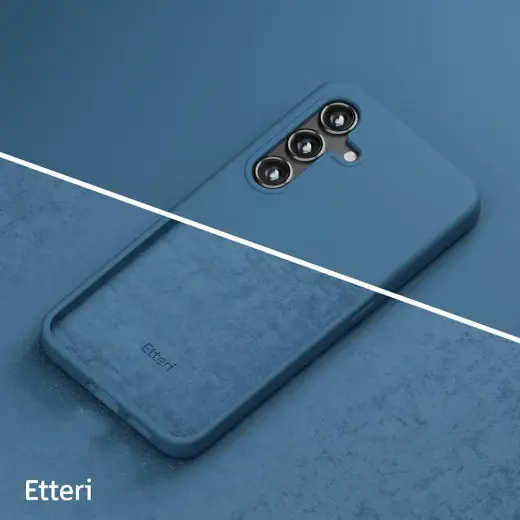 Etteri Silicone case for Samsung Galaxy S24 Plus dark blue Foto 11