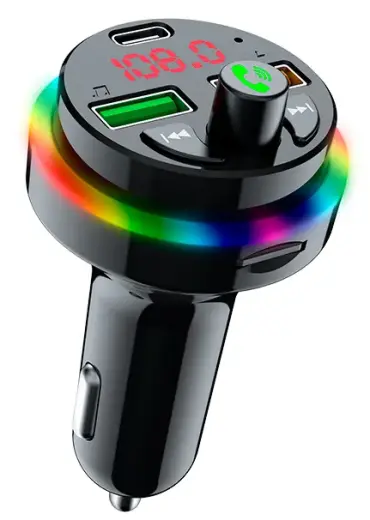 Tracer CarSynk KTM47754 Bluetooth 5.3| 25W | Micro SD | FM raidītājs Foto 2