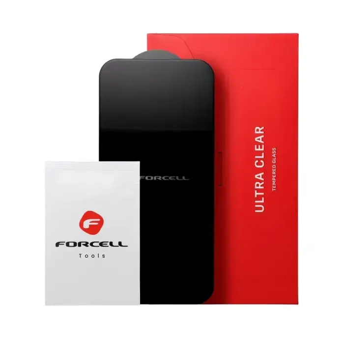 Tempered glass to Samsung A53 5G Forcell Ultra Clear Glass black Foto 6