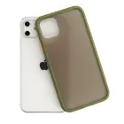 Vennus Color Button Bumper for Samsung Galaxy S21 Plus Olive — Foto 4