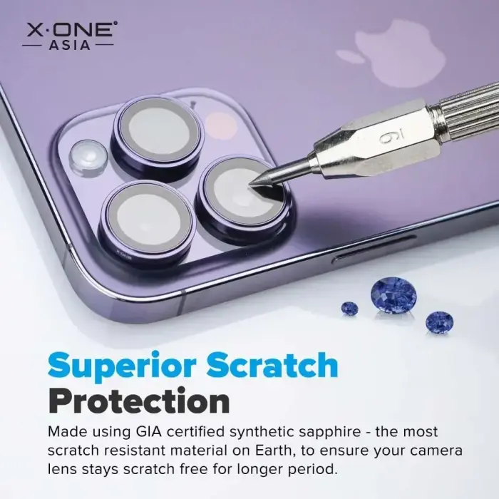 X-ONE Sapphire Camera Armor - for Samsung Galaxy S26 - silver Фото num