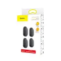 Baseus Small Shell hanger for car, home, garage 4 pcs. - black Фото num