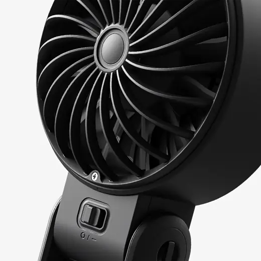 Jisulife Handheld Fan Life7 5000mAh Portable USB Fan - Black Foto 5