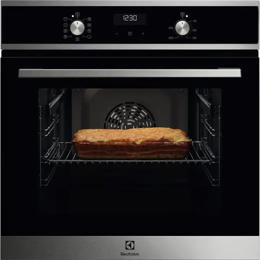 Electrolux cepeškrāsns (iebūv.) 65l, nerūsējoša tērauda Foto 4