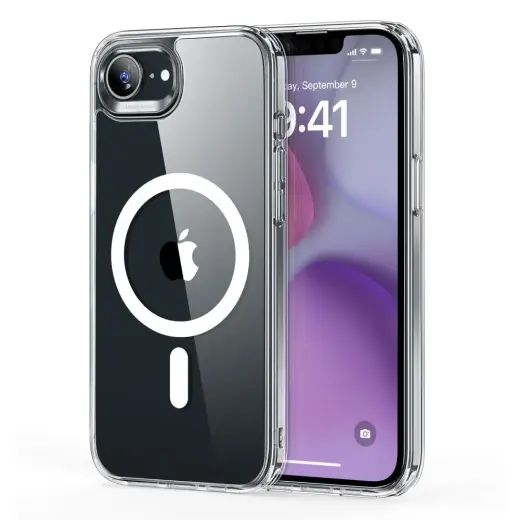 ESR CLASSIC HYBRID HALOLOCK MAGSAFE IPHONE 16E CLEAR Фото num