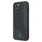 Mercedes MEHCP13MCDONA iPhone 13 6,1"navy hardcase Leather Perforated Area Foto 2