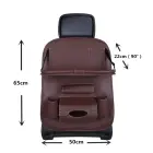 Car seat organizer seat protector seat cover shelf mini car coffee table Foto 9