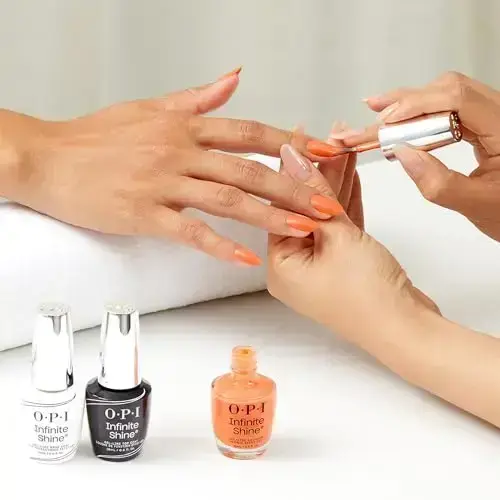 OPI Always Within Peach Nail Polish Infinite Shine Foto 6