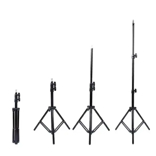 Универсальная лампа Puluz для блогов и стриминга + штатив 1.1м Фото num