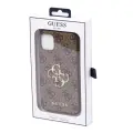 Guess case for iPhone 11 | XR from the 4G Big Metal Logo series - brown Photo