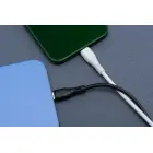 Cable USB C do Lightning Blue Star 2,4A 27W ECO 1 m PJ72-18-3 white Photo