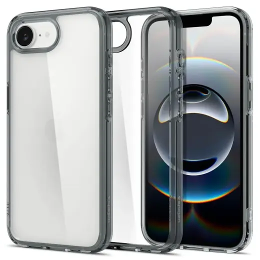 Spigen Ultra Hybrid Case for iPhone 16e - Gray Фото num