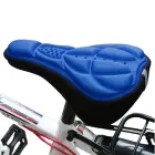 Bike saddle cover blue Foto 1