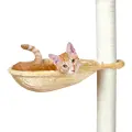 Guļamtīkliņš nagu asināmam : Trixie Nest for scratching post, metal frame, ø 40 cm, beige Foto 1