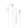 Borofone Earphones BM100 Fuente with microphone white Фото num