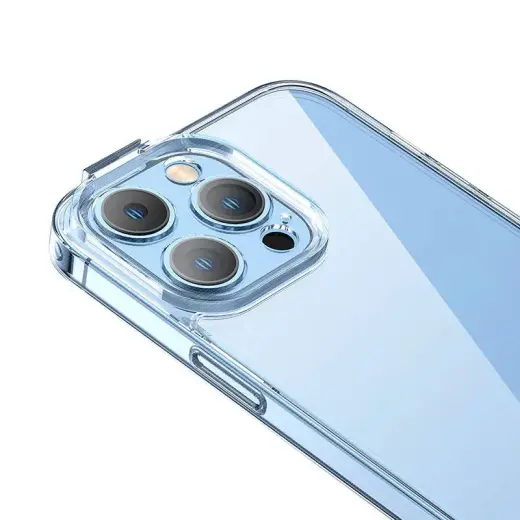 Baseus SuperCeramic Transparent Glass Case and Tempered Glass set for iPhone 14 Plus Photo