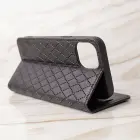 Smart Caro grāmatveida maciņš telefonam iPhone 17 Pro Max | iPhone 18 Pro Max melns — Foto 5