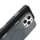 Glitter Thin maciņš ar MagSafe atbalstu telefonam iPhone 17 melns — Foto 4