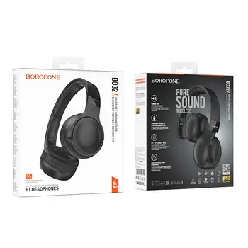Borofone Headphones BO32 Show bluetooth black (damaged packaging) Foto 5