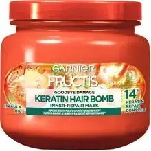 Garnier Fructis Goodbye Damage Keratin Hair Bomb - Maska na vlasy 320ml
