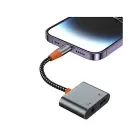 WiWU - Audio adapter LT10 Typ C to Typ C + 3.5mm Фото num