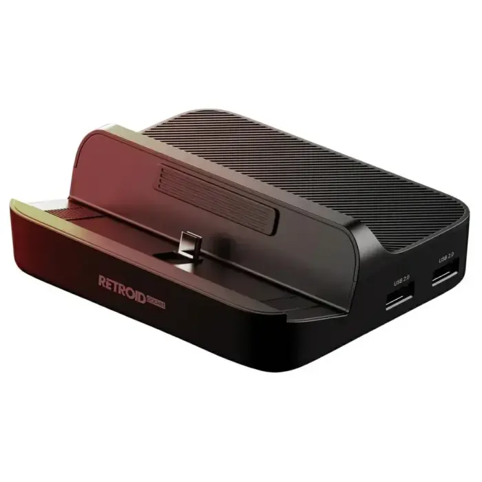 Retroid док-станция | USB-C | HDMI | RJ45 | USB 3.0 | USB 2.0 | чёрная