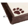 Nagu asināmais : Trixie Scratching mat with plush border, 70 × 45 cm, dark brown Foto 3