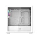 Darkflash DS900WD ATX computer case (White) + 4 fans — Photo 3