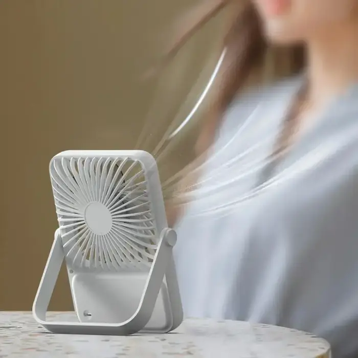Desk fan with adjustable stand HX-122 white Foto 2
