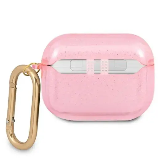 Guess GUAPUCG4GP AirPods Pro cover różowy|pink Glitter Collection Foto 2