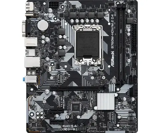 Motherboard B760M-HDV|M.2 D4 s1700 2DDR4 DP|HDMI mATX Фото num