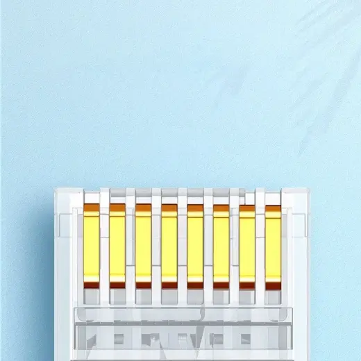 Ugreen 100x plug plug coupler end RJ45 8P8C Cat 6 transparent (60558) Фото num