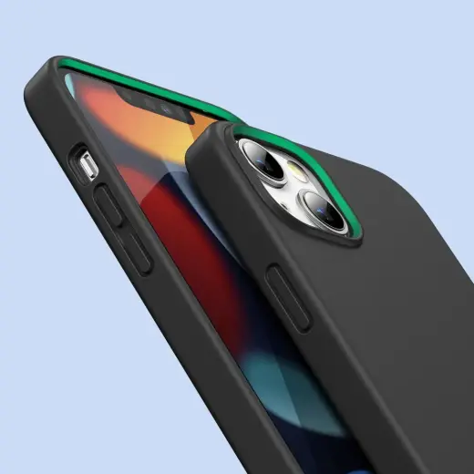Ugreen Protective Silicone Case rubber flexible silicone case cover for iPhone 13 mini black Photo