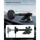 iOttie Velox MagSafe Qi2 Wireless Dash & Windshield Mount — Foto 7