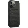 AMG Leather Debossed Lines Case for iPhone 14 Pro Max — Foto 4