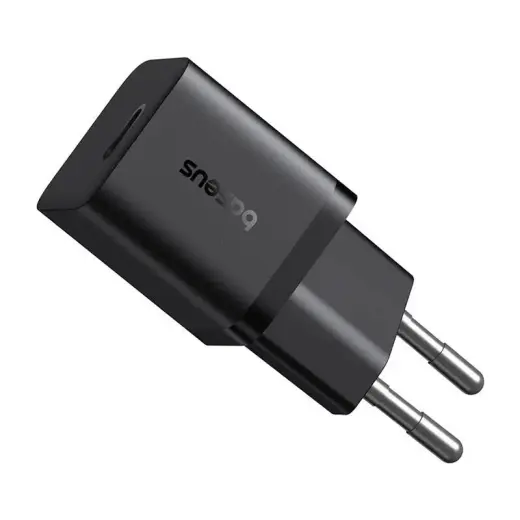Fast Charger Baseus GaN5 mini 1C, 25W (black) Foto 4