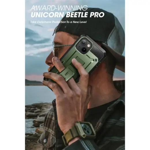 Supcase Unicorn Beetle Pro case for iPhone 14 Plus green Photo