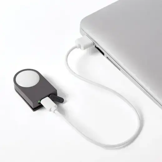 Lexon Lucie LED Clip dark gray/gun LL121X Foto 8