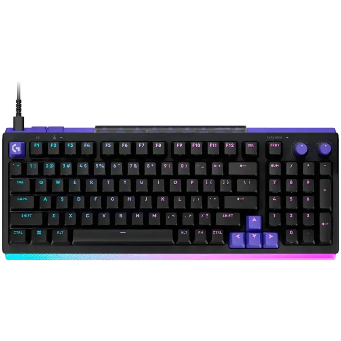LOGITECH G512 X 98 Wired Gaming Keyboard - BLACK - US INT'L - USB - EMEA28i - 935 - LINEAR